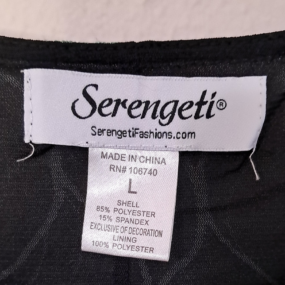 Serengeti Women's Size Large  Multicolor Blouse - Picture 2 of 8
